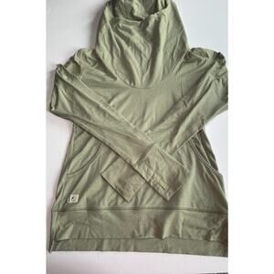 DESO Outdoor Hoodie Mens Large Sage Green Performance Pullover Athleisure